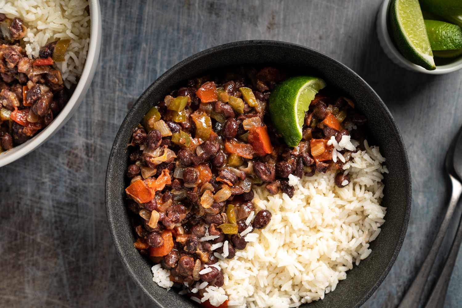 rice-cooked-with-black-beans-recipe
