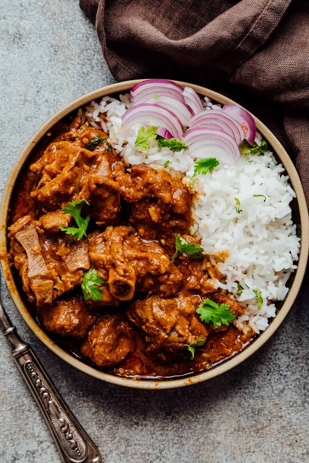 rice-layered-with-meat-curry-recipe