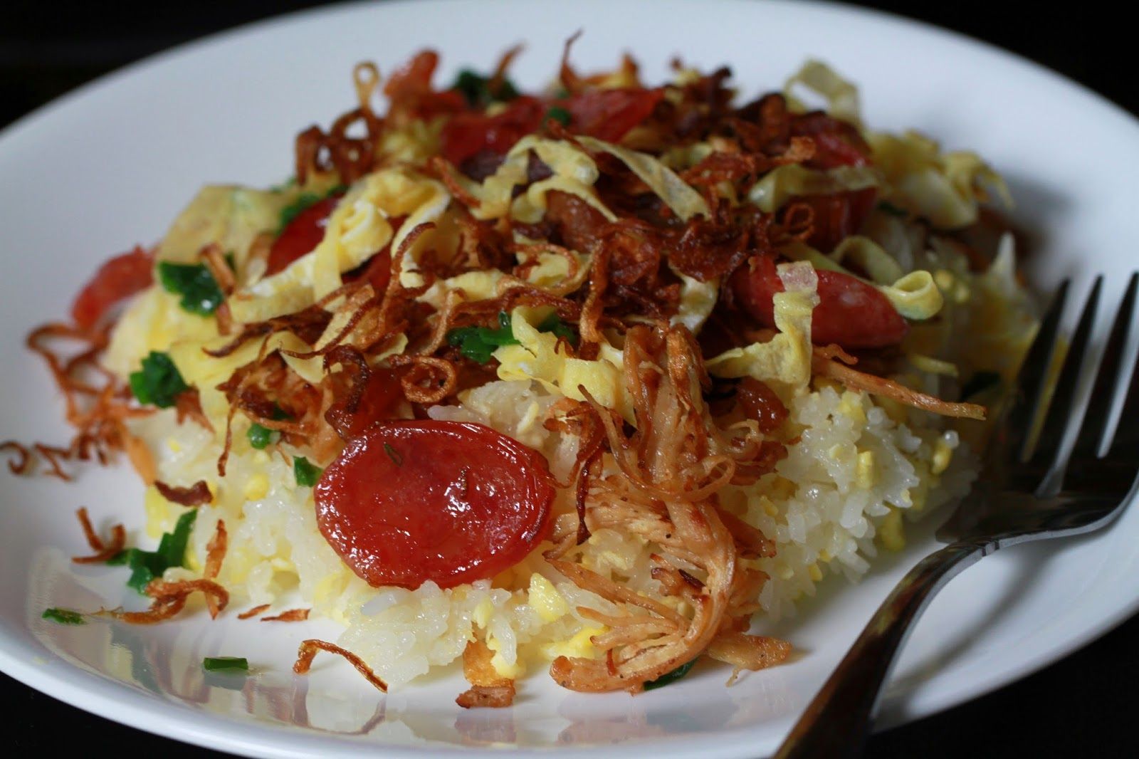 savory-sticky-rice-with-beans-recipe